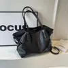 Bolso Retro Transfronterizo para Mujer de Gran Capacidad Nuevo Bolso de Hombro Cruzado de Moda Textura Versátil Bolso Tote para el Día a Día