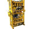 Máquina de Tijolos de Argila Hidráulica Corrente Lego Exportada para a África Equipamento para Fabricação de Tijolos de Argila Extrudida Tijolos de Terra Sem Queima