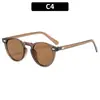 Moda Europea y Americana Retro Uñas de Arroz Ovaladas Gafas de Sol Versátiles Protección Solar para Exteriores Fiesta Vacaciones Gafas de Sol de Moda Transfronterizas