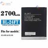 Adequado para Bateria de Celular Tecno Transsion Bl-24Ft F2 Lite/F2 Lte Grande Capacidade 2700Mah Atacado
