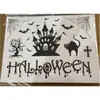 DIY Autoadhesivo Feliz Halloween Halloween Navidad Bola Ondulada Pegatina Transparente Pegatina de Globo