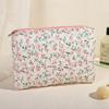 2026 Novo Modelo Feminino Grande Capacidade Estampada Moda Bolsa de Armazenamento para Cosméticos Bolsa de Higiene Pessoal Portátil para Viagem Atacado
