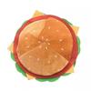Nuevo sombrero de hamburguesa fiesta divertido lindo simulación sombrero de hamburguesa divertido boina fiesta