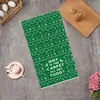 Toallas de cocina para el hogar, paños de cocina, manteles, paños de té decorativos con temática navideña, impresión digital transfronteriza