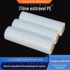 PE filme stretch wrapping filme 50cm peso líquido 5kg autoadesivo plástico transparente bandeja filme de embrulho
