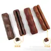 Mango de Madera Antiescaldado en Stock del Fabricante Mango de Madera Maciza Sartén para Parrilla de Sapele Plato para Barbacoa Estilo Coreano Mango de Madera Diseño Simple de Madera