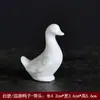 Mini Adornos de Animales Patito Blanco Patio Jardín Maceta Criadero Paisajismo Acuático Paisajismo Micro Paisaje Artesanías Decorativas
