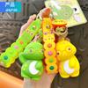 Llavero de dinosaurio de dibujos animados creativo, llavero para llaves de coche, colgante para pareja, colgante para bolso, regalo de máquina de muñecas al por mayor