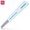 Cúter Deli Color Macaron 2038 Pequeño Cortador de Papel Opcional Bicolor Cuchillo para Desempaquetado Express Envío Directo