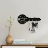 Estilo Boêmio Quente Transfronteiriço Estilo Rústico Gancho de Chave de Madeira Gancho de Chave Retrô Chaveiro de Entrada