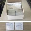 Toallitas para esterilización y desinfección de teléfonos móviles, toallitas de algodón con 75% de alcohol, bolsa húmeda individual, bolsa de alcohol individual 75, toallitas de algodón para desinfección