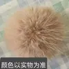 Accesorios de Ropa con Bola de Piel Sintética de Zorro, Dijes para Bolsos, Llaveros, Estilo Banda Elástica de Peluche para Manualidades