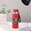 Taza Térmica de Acero Inoxidable 316 Transfronteriza, Botella Deportiva Grande para Negocios al Aire Libre con Correa, Botella Solar, Fábrica Mayorista de Logos