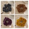 Estilo Coreano Moda Elegante Veludo Laço Menina Corda de Cabelo Doce Versátil Laço de Cabelo Corda de Cabelo Acessórios de Cabelo