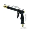 Pistola de Agua a Presión para Lavado de Autos con Conexión a la Red de Agua, Manguera Suave para Lavado, Riego de Jardines y Balcones, Riego de Flores y Verduras, Cabezal de Ducha