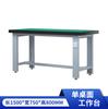 Banco de trabajo para montador de acero Banco de trabajo resistente Antiestático Banco de trabajo desmontable con soporte de luz Mesa de trabajo para línea de montaje con red trasera