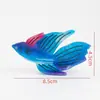 Presilha Criativa Peixe Voador Série Oceano Presilha de Rabo de Cavalo Presilha Personalizada para Trás da Cabeça Estilo Feriado Presilha de Tubarão Acessório de Cabeça