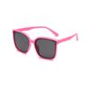 Nueva tendencia de gafas de sol de silicona para niños, foto callejera, gafas de sol polarizadas, para niños y niñas, bebé, gafas de sol con protección UV, venta al por mayor