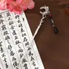 Novo Grampo de Cabelo Chinês Menisco Feminino Design Nicho Legal Acessórios de Cabelo Retrô Simples Adorno de Cabelo Hanfu Grampo de Cabelo de Placa Passo