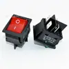 Interruptor Basculante de Alimentação Kcd4-20A de Alta Corrente e 4 Pinos com 2 Velocidades, Iluminado para Barco, Segurança CQC, Medido 20A