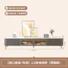 Estilo Cream Armário de TV de Madeira Maciça Sala de Estar Casa Simples Moderno 2025 Novo Combinação de Mesa de Centro de Ardósia com Armário de TV