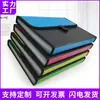 Bolsa de acordeón portátil de plástico de 13 bolsillos A4 carpeta multicapa porta archivos bolsa para documentos porta papeles de examen para estudiantes venta al por mayor