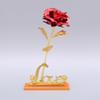 Simulación de siete colores lámina de oro de 24k caja de regalo de rosa tallo único regalo Qixi Día de San Valentín creativo cumpleaños fabricante transfronterizo