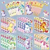 Adesivos de Vestir My Little Pony Adesivos Criativos DIY para Crianças Adesivos Educacionais Fofos e Atraentes para Meninas