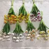 Ramo de Narcisos Paisajísticos con Flores Artificiales de Plástico Blando Exportación Escandinava Boda Transfronteriza Adornos de Decoración para el Hogar para Uso Doméstico