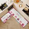 Alfombra de baño de barro de diatomeas suave de dibujos animados de Sanrio para puerta de baño, antideslizante, alfombra de baño absorbente de secado rápido