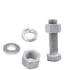 Parafuso hexagonal externo Parafuso hexagonal galvanizado por imersão a quente Parafuso hexagonal externo galvanizado por imersão a quente de alta resistência Parafuso da torre de energia