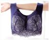 Comercio Exterior Transfronterizo talla extra Chaleco Delgado Sujetador chica rellenita Sin Aro de Acero Sensible Encaje Levanta-busto Deportivo Dormir