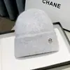 Touca Chapéu de Inverno Grossa de Pelúcia Quente Ursinho Fofo, Chapéu de Tricô para Outono e Inverno com Circunferência da Cabeça Grande