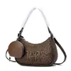 Bolso de Mano de Moda de Venta Caliente para Mujer de Comercio Exterior Transfronterizo, Nuevo Estilo de Moda, Bolso de Hombro Versátil, Bolso Cruzado de Media Luna