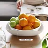 Bandeja de Frutas Multifuncional Sem Tampa para Uso Doméstico na Sala de Estar e Sala de Jantar, Bandeja para Produtos Secos, Bandeja de Frutas Drenável, Armazenamento Estilo Japonês