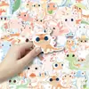 50 Adesivos Fofos de Axolote em Aquarela Desenho Animado de Animal para Garrafas de Água, Diários e Cadernos de Crianças Adesivos Decorativos Atacado