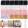 Caja de Set de Arcilla Suave Transfronteriza Cuentas de Arcilla Pulsera Hecha a Mano Kit de Materiales para Ensartar DIY Caja de Set Accesorios de Joyería Venta al por Mayor