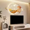 Película Decorativa de Pintura con Forma Especial para Pared de TV y Mural de Pared de Comedor Piedra Laioru Fondo de Arenisca Pintura Colgante de Pared