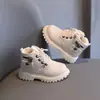 Botas Martin Niños 2026 Invierno Nuevo Estilo Versión Coreana Moda Niñas Botas de Algodón Estilo Británico Niños Botas Cortas Botas para Niños