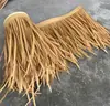 Novo Telhado de Palha Sintética Plástico Artificial Palha Anti-corrosivo Retardante de Chama Durável Exterior Imitação Decoração de Telhado de Casa