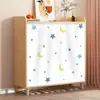 Cortina para Armario sin Taladro para Uso Doméstico, Cortina Cubre Armario de Tela con Cinta Mágica, Cortina Cubre Zapatero Autoadhesiva