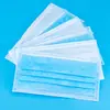 Venta al por mayor de fábrica Correa para la oreja interior con borde Empaquetada individualmente Mascarilla desechable para adultos con tela no tejida de tres capas soplada por fusión, estilo delgado