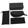 Set de Fundas de Cuero para Gafas con Impresión de Logo, Estuche Suave con Hebilla de Cuero Caja para Gafas de Sol, Caja de Embalaje para Gafas de Sol Estilo Nuevo Venta al por Mayor