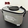 Caja de Pesca Plegable Eva con Tapa, Cubo Portátil Engrosado para Peces Vivos, Contenedor de Peces, Cubo de Protección de Peces, Caja de Pesca al por Mayor
