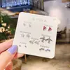 Pendientes Pequeños Chapados en Plata 925 para Estudiantes Mujeres, Sencillos y Delicados, Perfectos para Perforaciones de Oreja, Exquisitos y Lindos, Pendientes Versátiles para Usar Toda la Semana