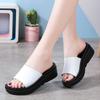 Pantuflas mujer suela de muffin antideslizantes verano nuevas sandalias dama con suela suave suela gruesa fabricantes de pantuflas al por mayor