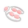 Anillo masajeador de cinco rodillos rueda para piernas delgadas masaje de yoga rueda para piernas clip de fitness rueda para piernas relajante muscular para el hogar