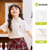 [Coleção de Camisetas de Verão] Dudu Home Bebê Camiseta de Manga Curta Novas Roupas de Verão Tops para Meninos e Meninas Roupas Infantis