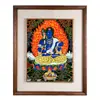 Buda Yuan Hui Nepal Pintado à Mão "Rei Imóvel Ming" Thangka Pintura de Parede Entrada do Estudo Pintura Decorativa