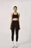 Sujetador deportivo transfronterizo sin costuras europeo y americano, sujetador sin espalda, pantalones largos reductores de cintura y elevadores de cadera, ropa de fitness para exteriores, conjunto de yoga